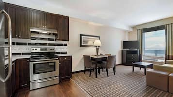 Microwave, coffee/tea maker
