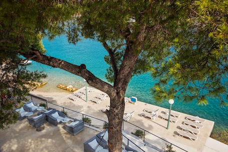Vista dalla struttura. Hotel Milna Osam - Adults only