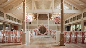 Indoor wedding