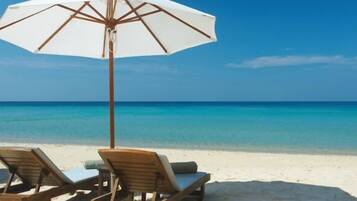 Beach nearby, beach towels