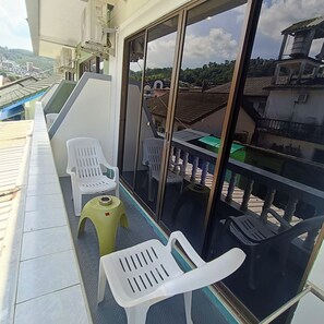 Family Quadruple Room, Kitchen, Garden Area | Terrace/patio - The Guest House  (Patong)