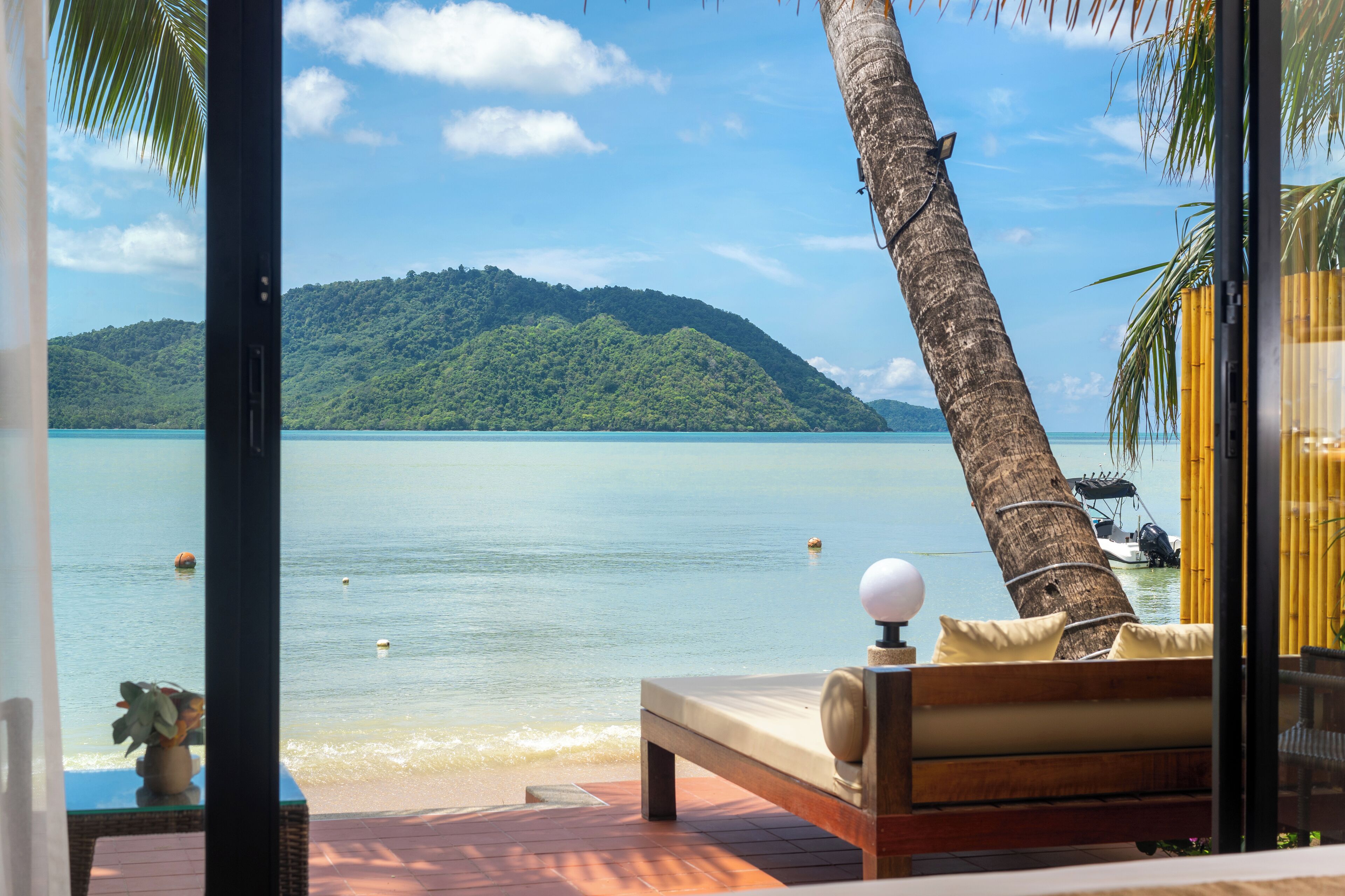 Habitación Premier, vista al mar, frente al mar | Terraza o patio