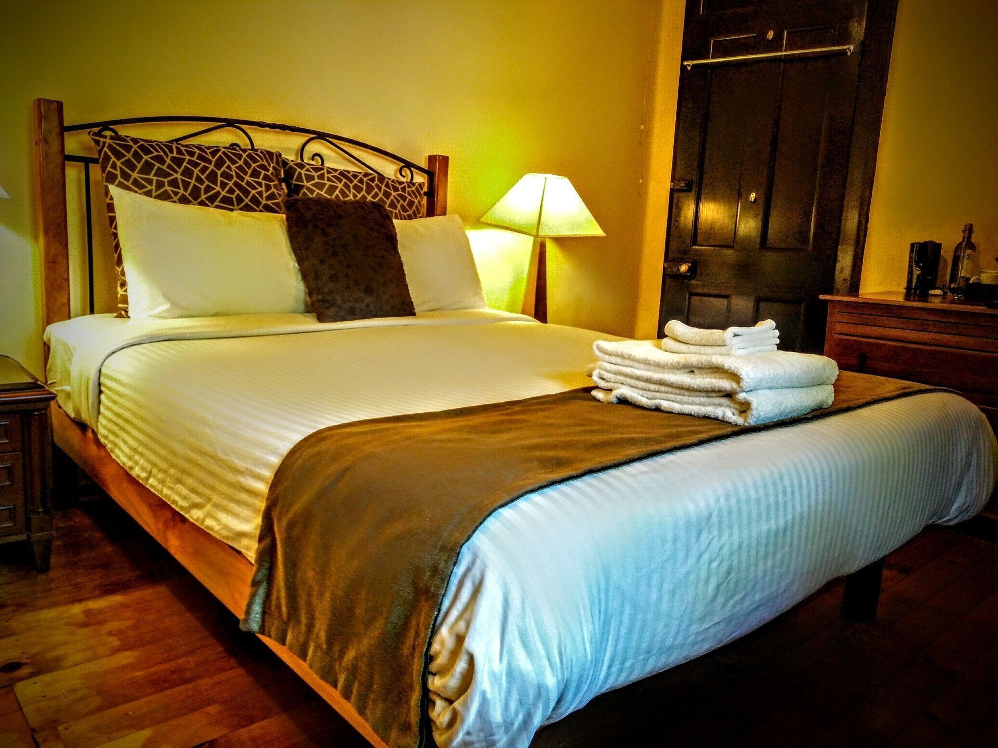 Draps en coton égyptien, literie de qualité supérieure, minibar