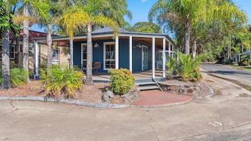 Deluxe villa, uitzicht op haven (Bayview Waterfront) | Terras