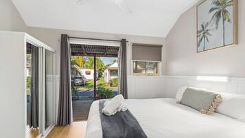 Villa Deluxe, vista al jardín | 3 habitaciones, wifi gratis y ropa de cama