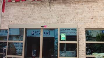 Fassade der Unterkunft