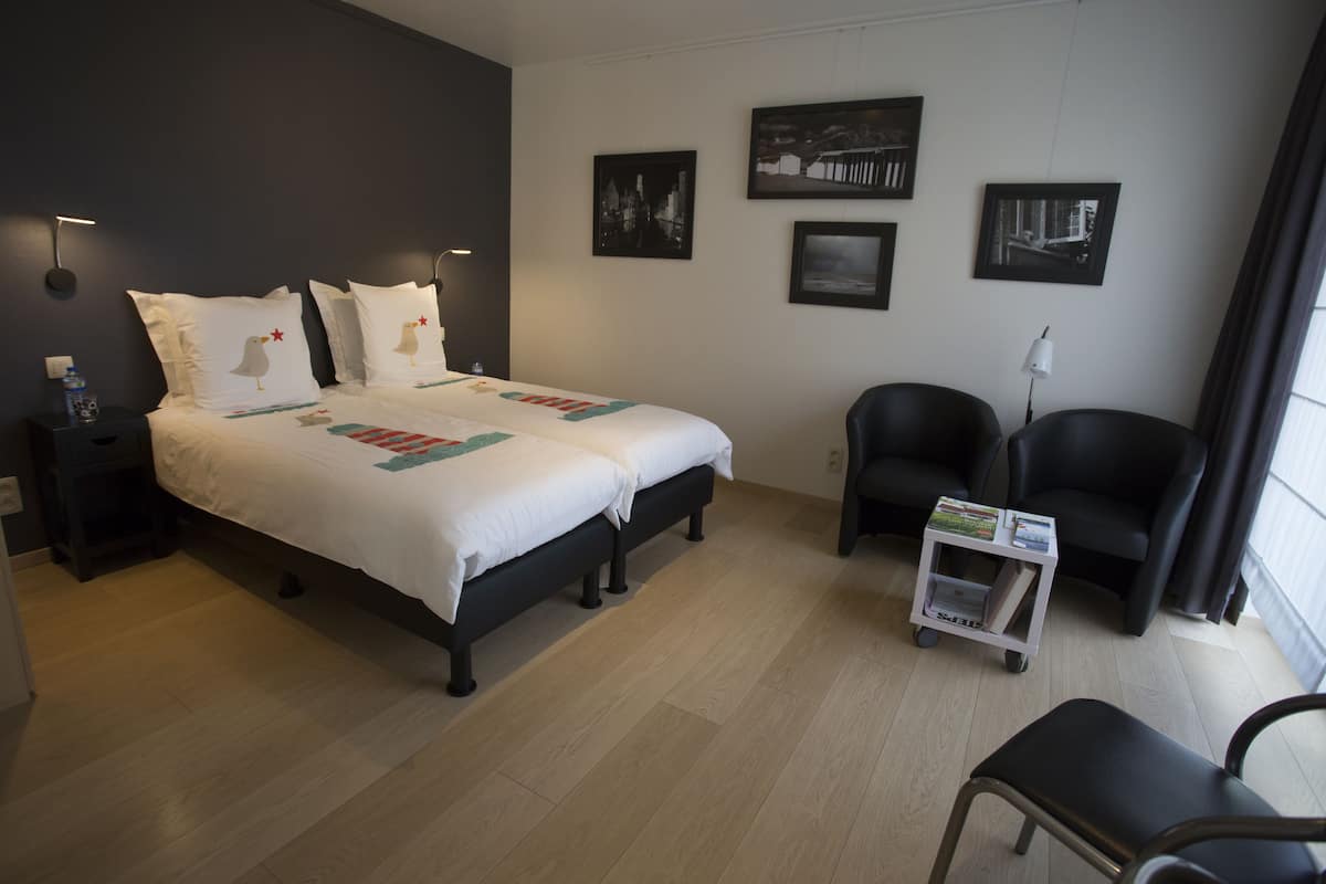 Comfort Room (black and white) | 1 bedroom, premium bedding, down comforters, pillowtop beds