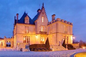 Front of property – evening/night