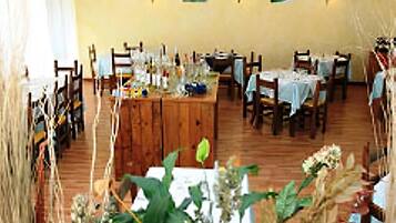 Frühstück, Mittagessen und Abendessen