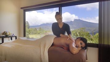Body treatments, hot stone massages, deep-tissue massages