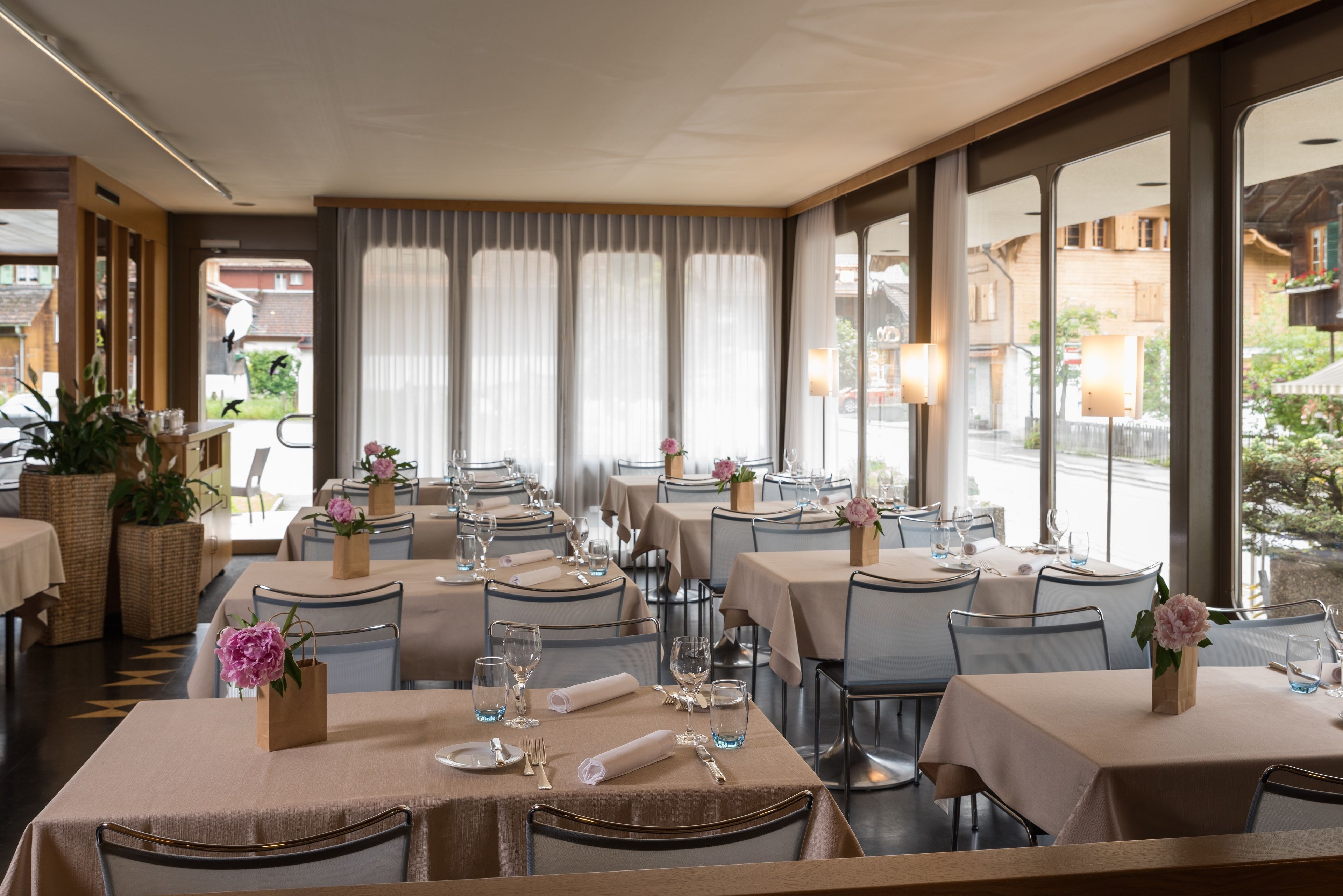 breakfast and dinner served