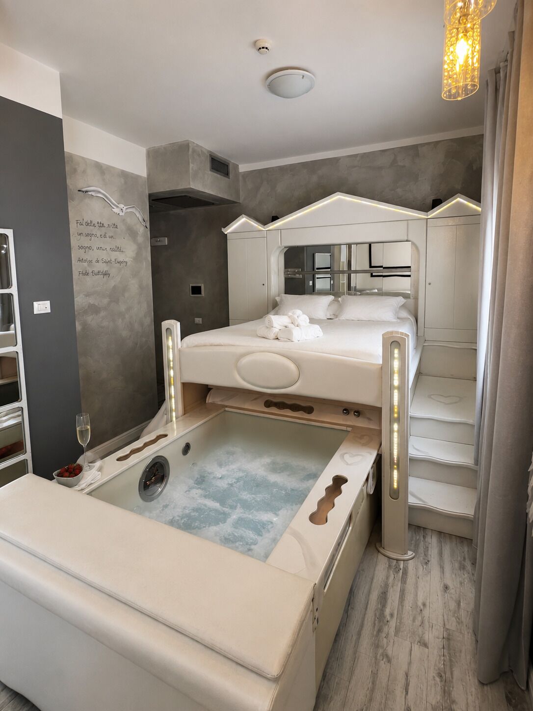 Exclusive Suite, Multiple Beds, Hot Tub | Individually furnished, blackout drapes, soundproofing, free WiFi