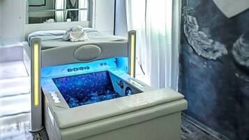 Suite Deluxe, idromassaggio | Vasca idromassaggio