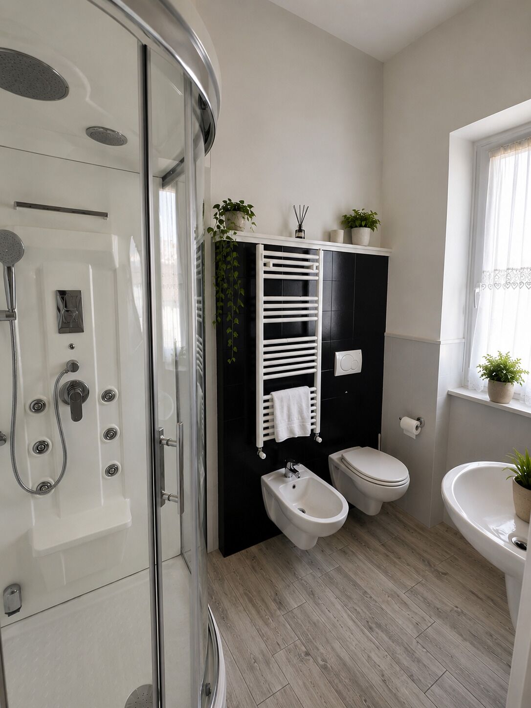 Camera Standard, 1 letto matrimoniale, bagno privato | Bagno | Doccia, set di cortesia gratuito, asciugacapelli, bidet