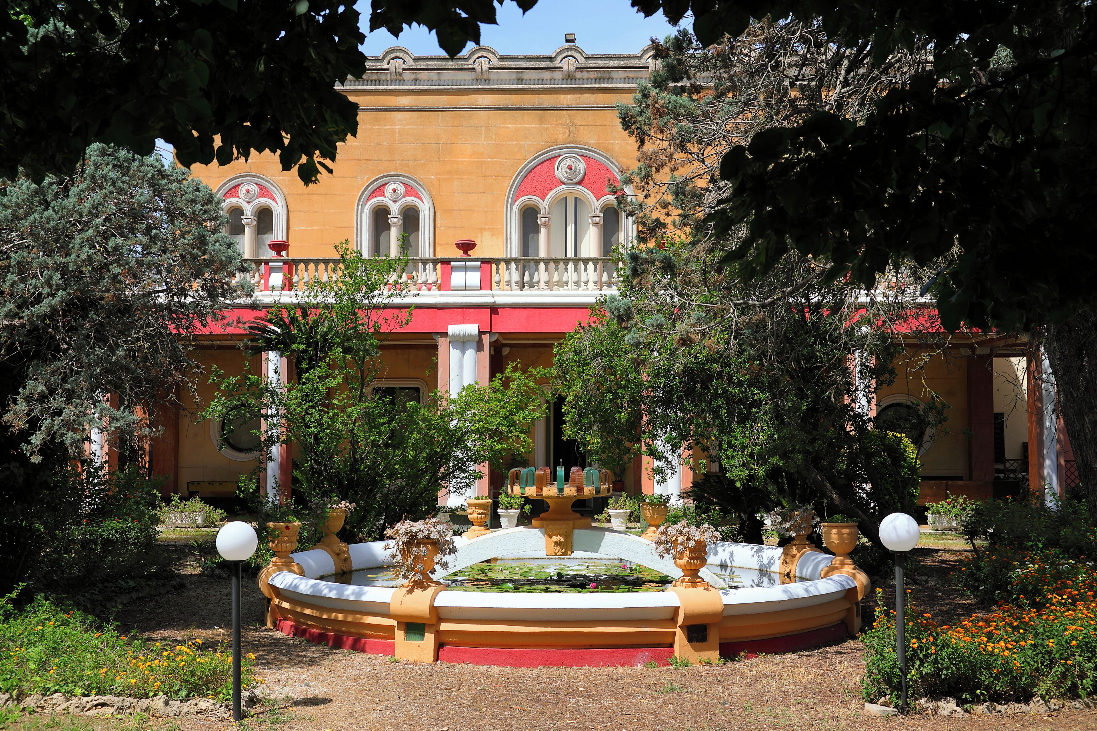 Voorkant van accommodatie