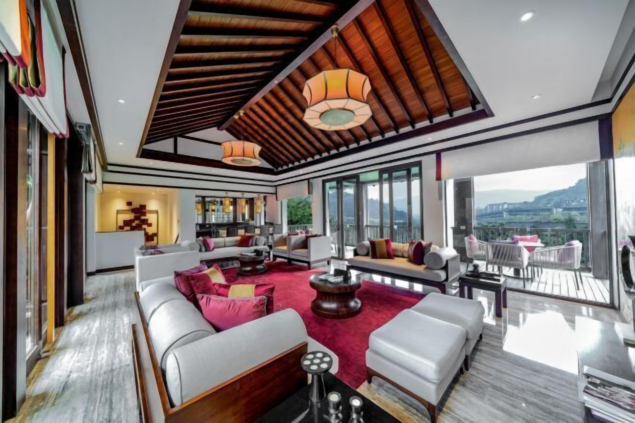 Living area | LED TV, iPod dock, pay movies