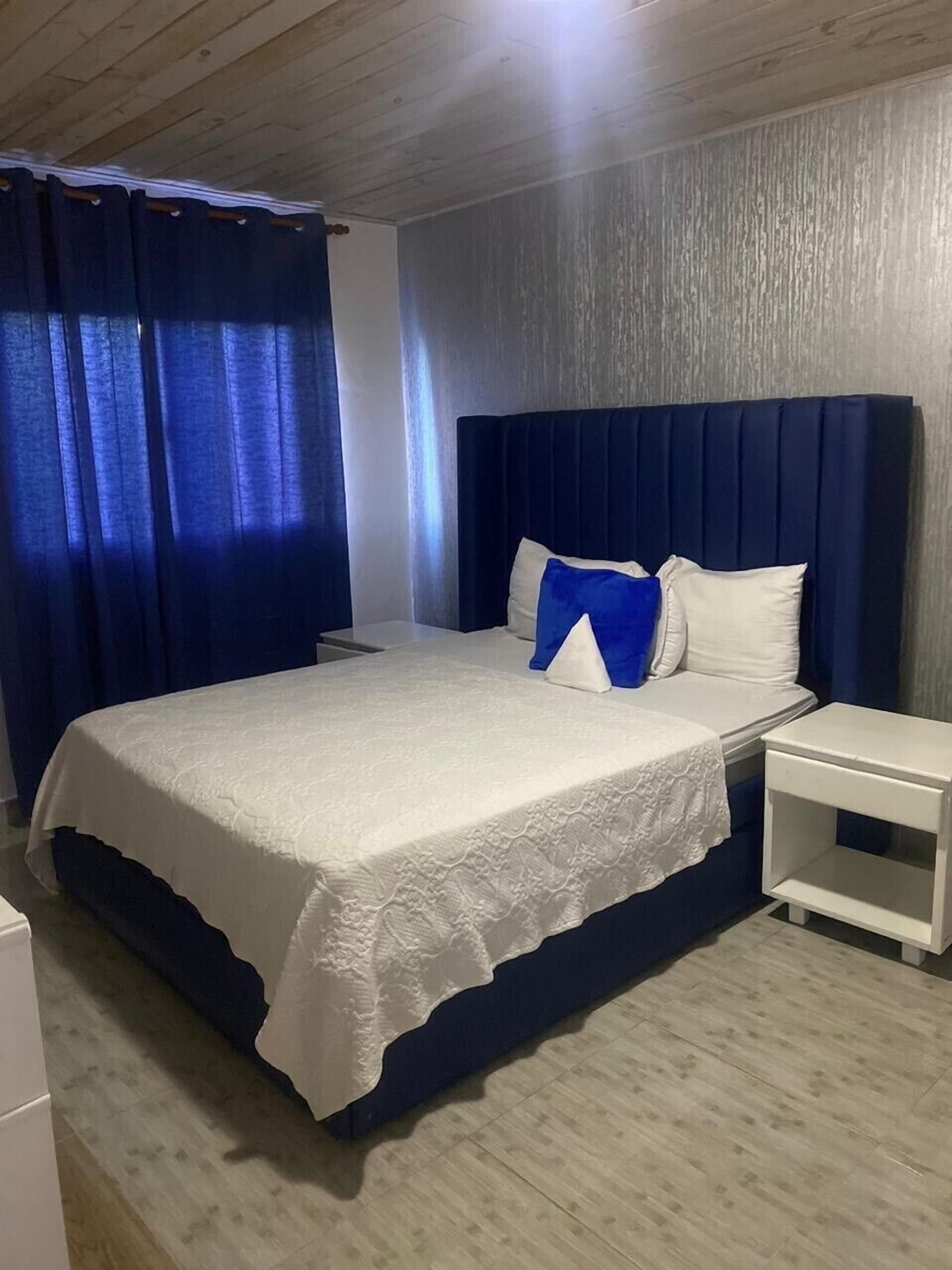 In-room safe, free WiFi, bed sheets, alarm clocks