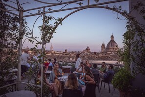 Terrace/patio - Antica Dimora Delle Cinque Lune (Rome)
