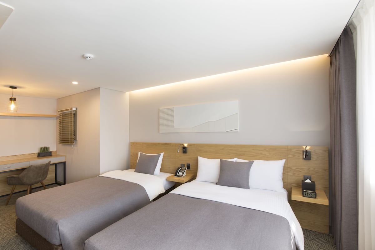 In-room safe, individually furnished, laptop workspace