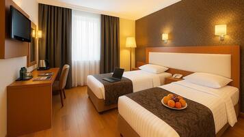 Premium bedding, minibar, in-room safe, desk
