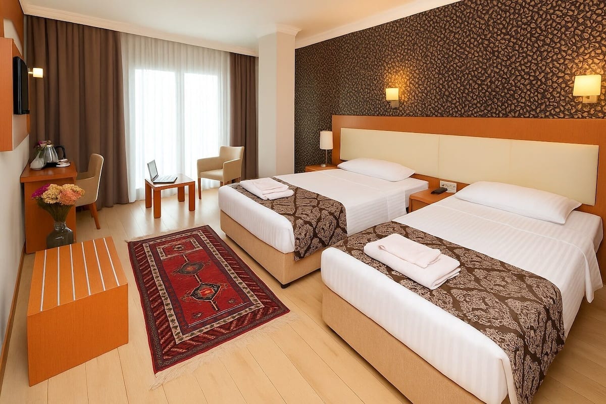 Premium bedding, minibar, in-room safe, desk