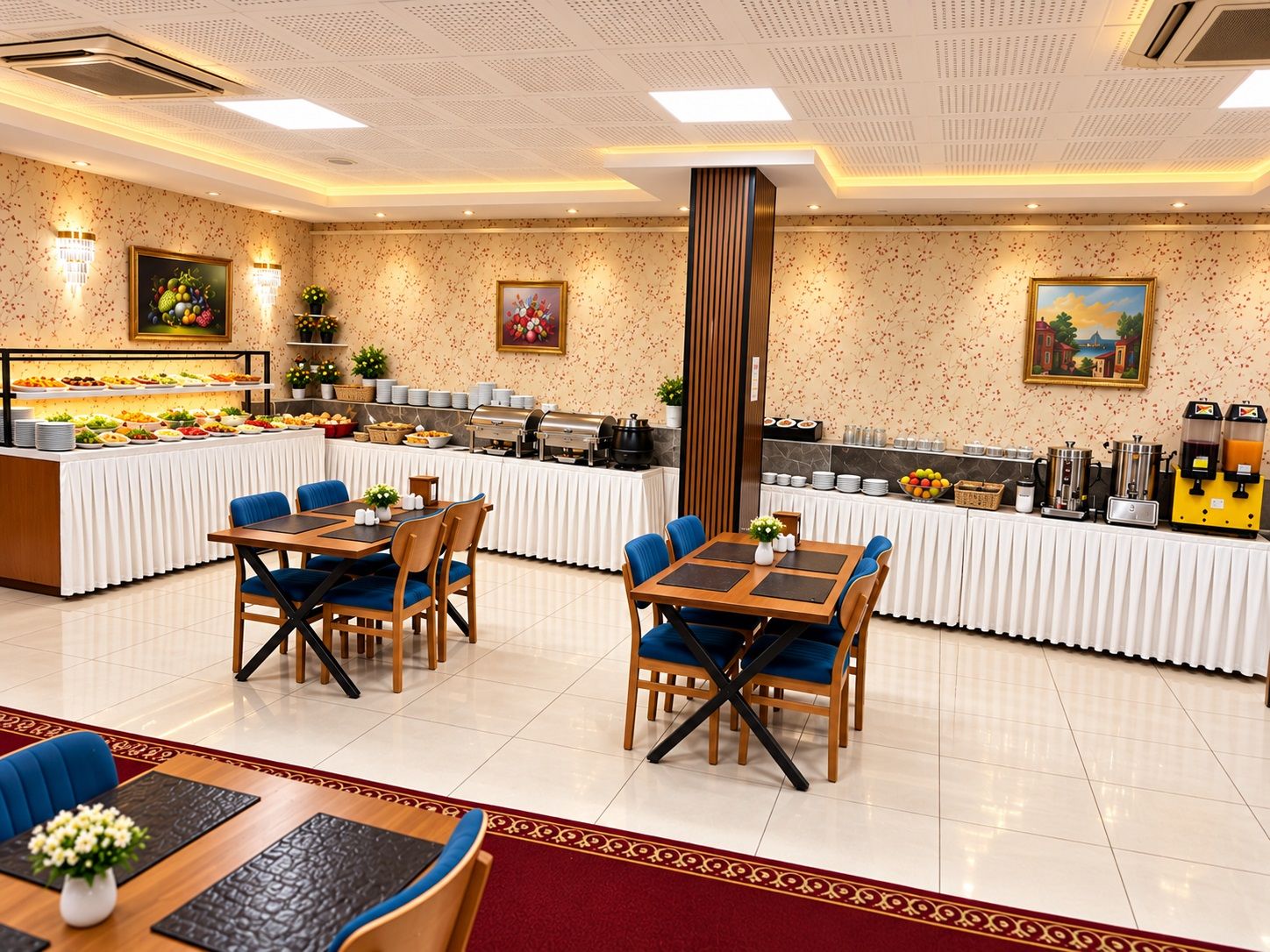 Breakfast buffet