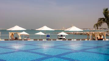 2 indoor pools, 6 outdoor pools, cabanas (surcharge), pool umbrellas