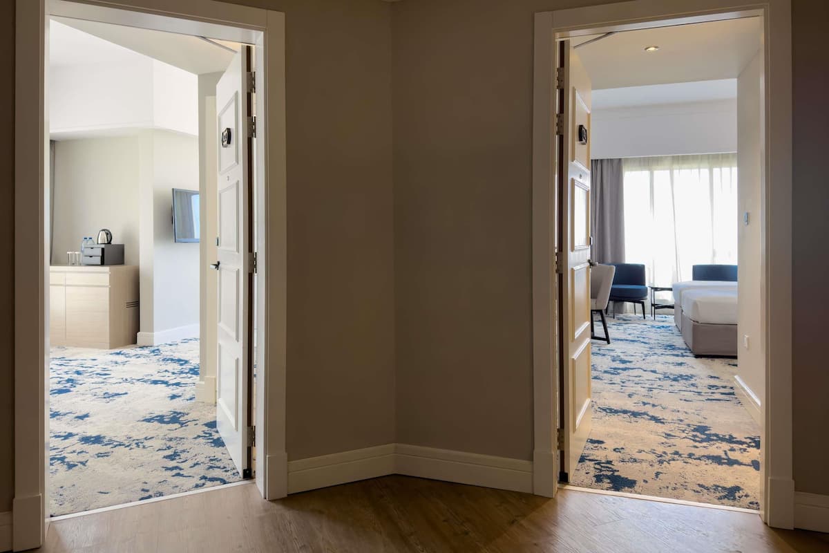 Free minibar, in-room safe, desk, free WiFi