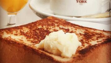 Daily continental breakfast for a fee