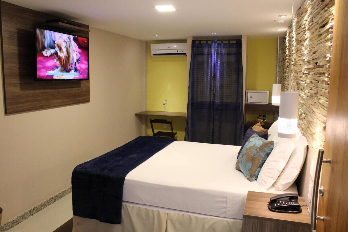 Minibar, in-room safe, desk, blackout curtains
