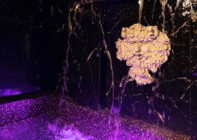 Salas de tratamientos para parejas, sauna, bañera de hidromasaje 