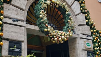 Facciata della struttura