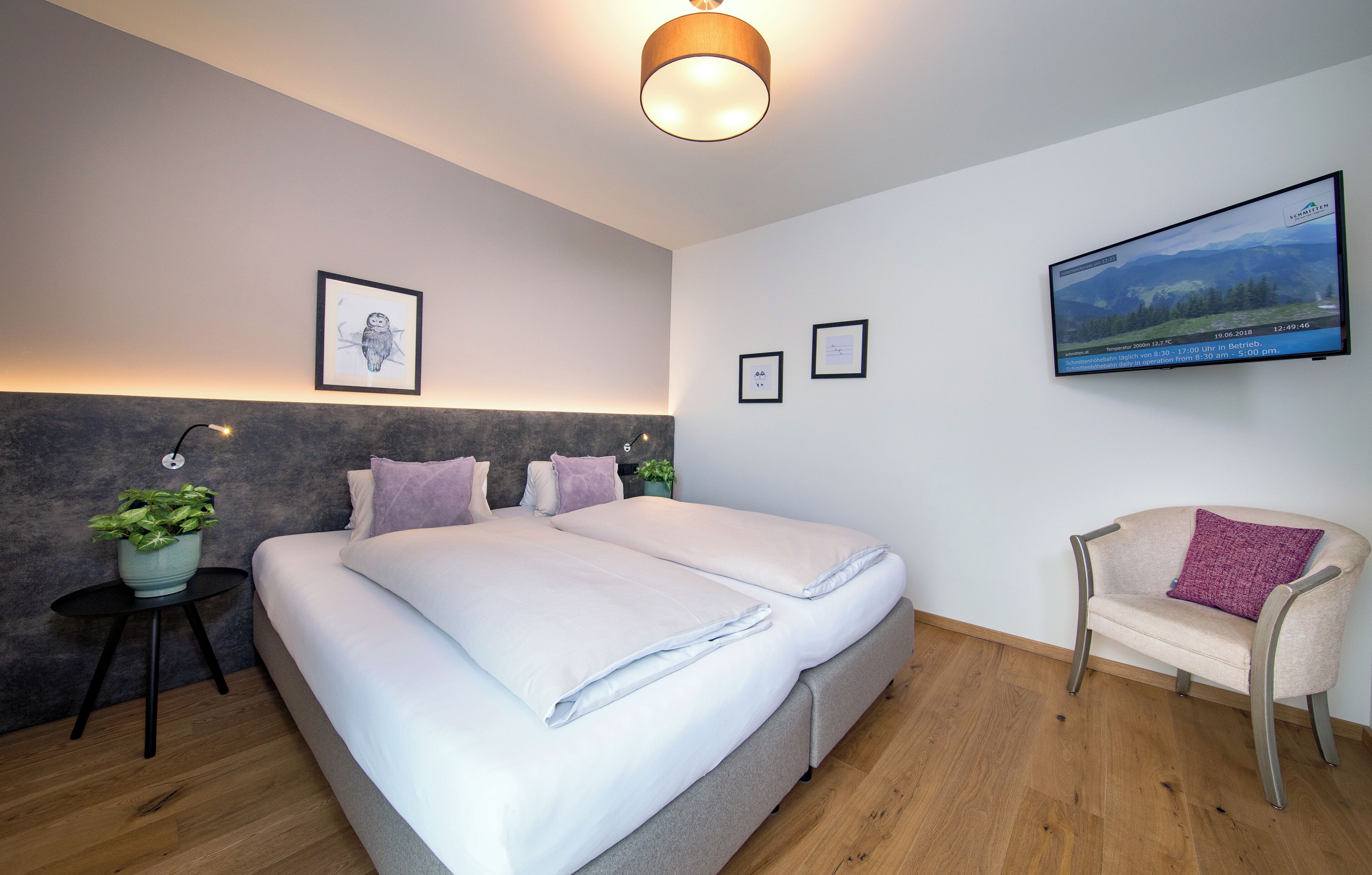 Literie de qualité supérieure, minibar, coffres-forts dans les chambres