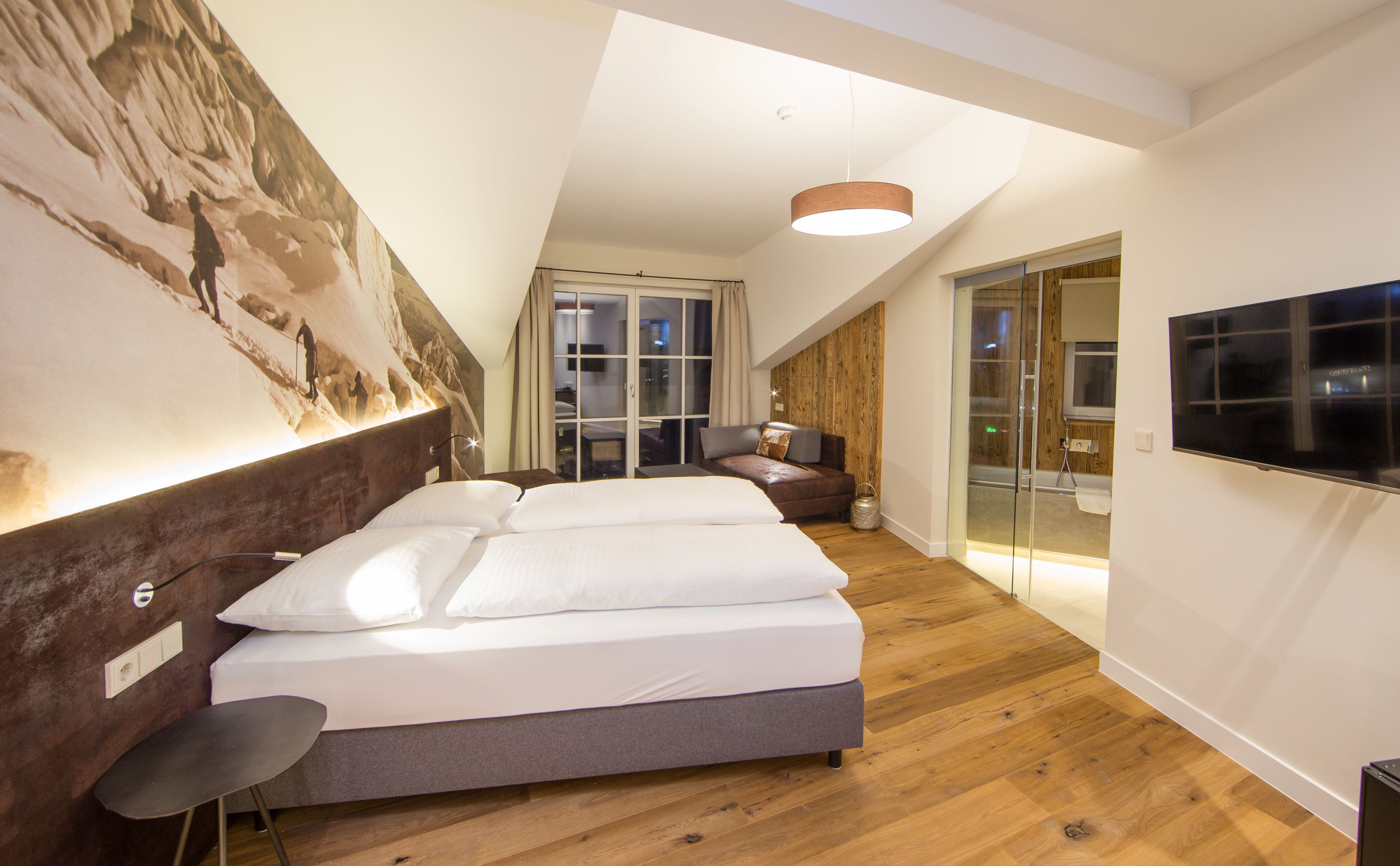 suite mit panoramablick | 1 bedroom, premium bedding, minibar, in-room safe