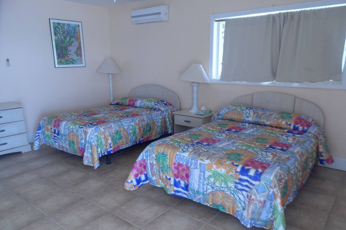 Deluxe-Zimmer, 2 Doppelbetten, Meerblick