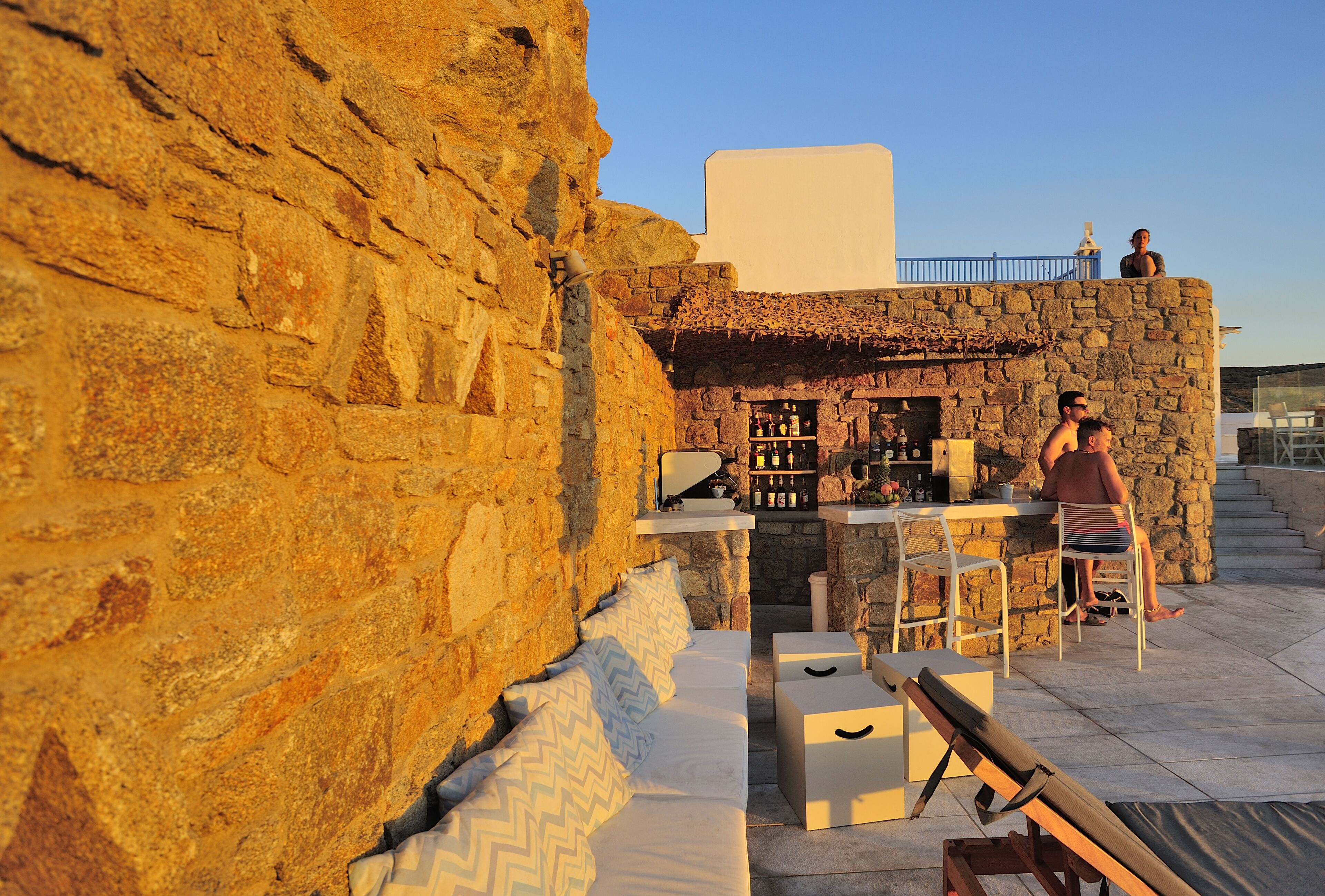 manicures and pedicures, massages