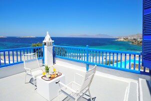 Quarto casal superior | Terraço/pátio