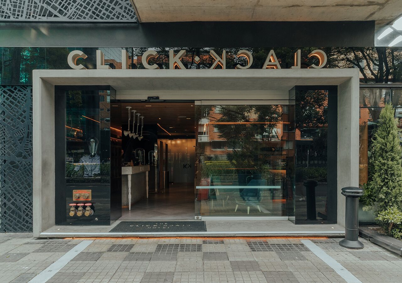 Overnatningsstedets facade