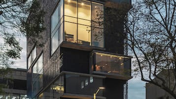 Fassade der Unterkunft