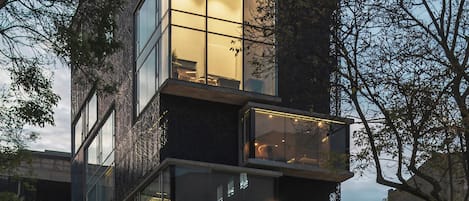 Fassade der Unterkunft