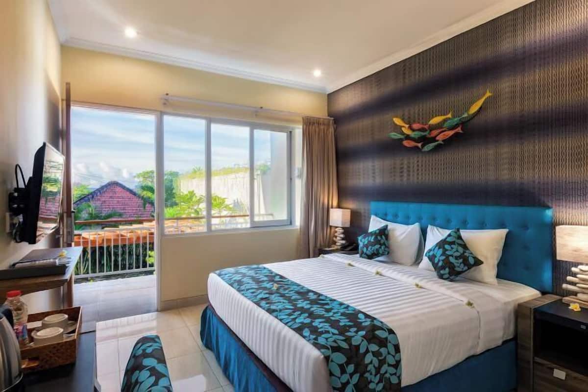 1 habitación y ropa de cama de alta calidad