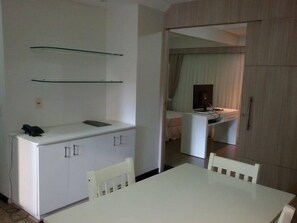 Standard Single Room | In-room safe, free cribs/infant beds, rollaway beds, free wired internet - Flat Scala Residenza (Fortaleza)