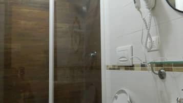 Double or Twin Room, Private Bathroom | Bathroom | Shower, free toiletries, hair dryer, towels