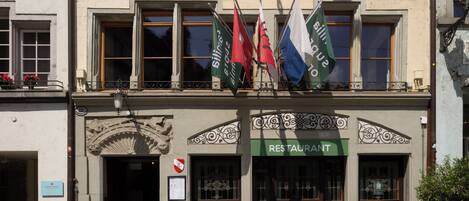 Façade de l’hébergement