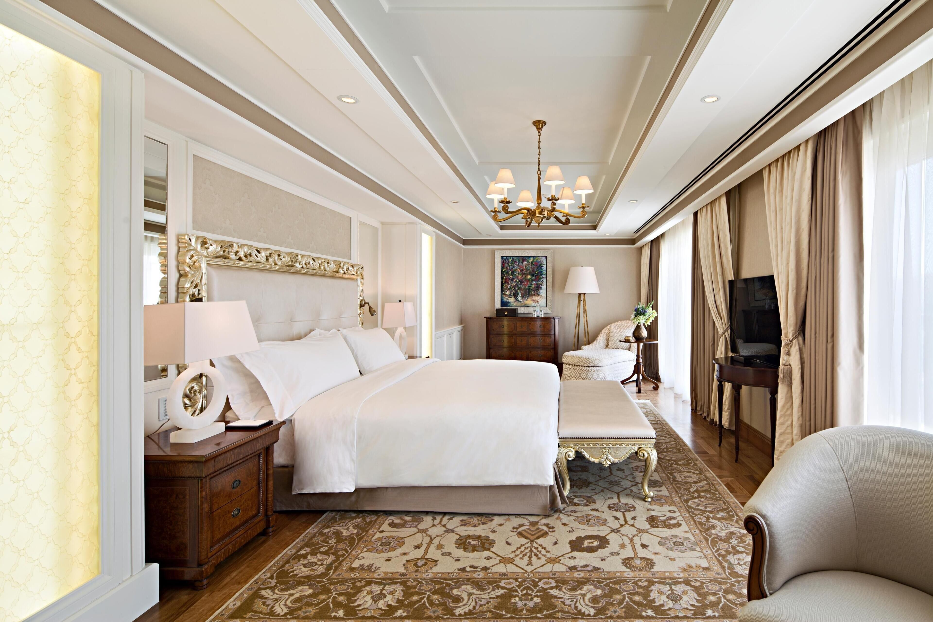Noble Suite | Premium bedding, memory-foam beds, minibar, in-room safe