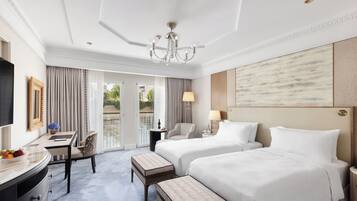 1 bedroom, premium bedding, memory foam beds, minibar