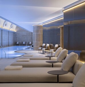 Indoor pool, open 7:00 AM to 7:00 PM, lifeguards on site - Waldorf Astoria Jerusalem (Jerusalem)