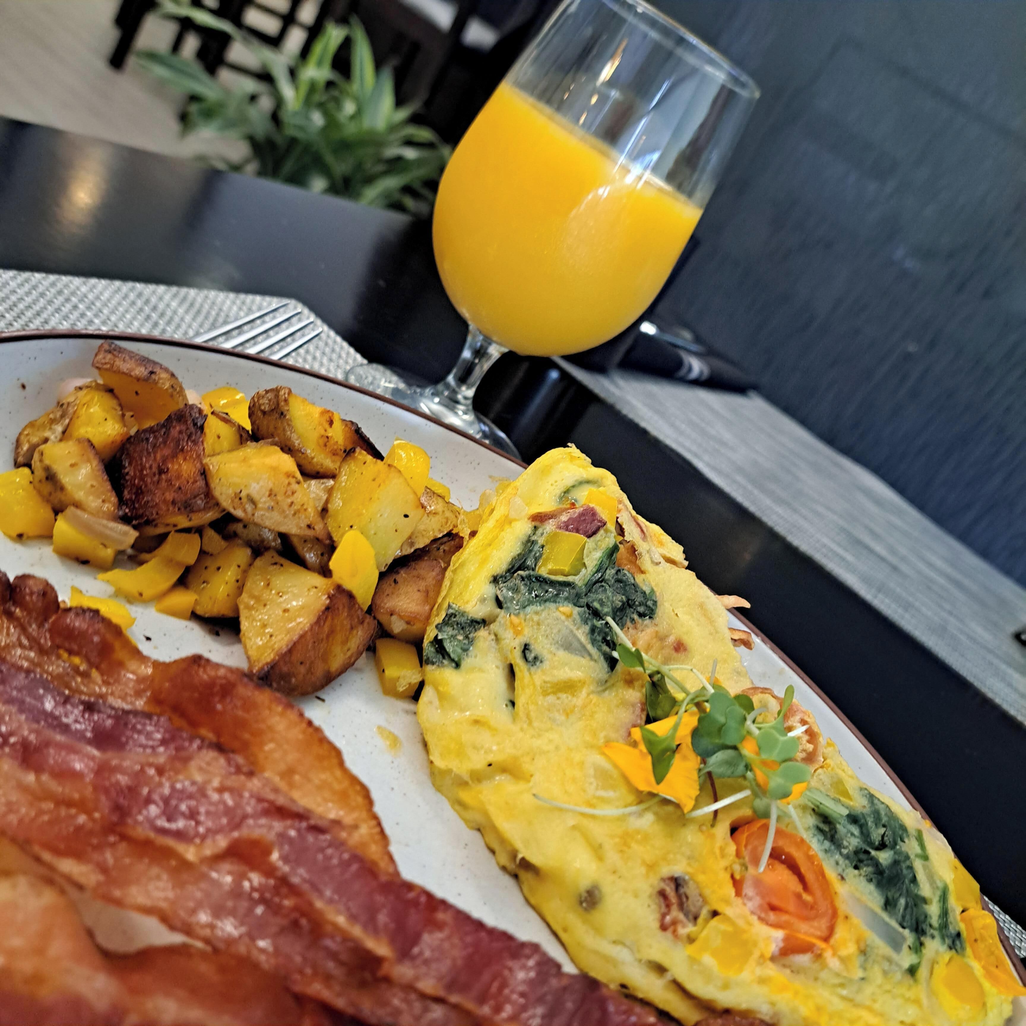 daily full breakfast for a fee