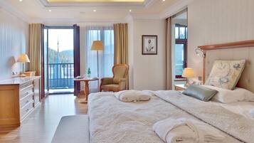 2 habitaciones, colchones con pillow-top y minibar