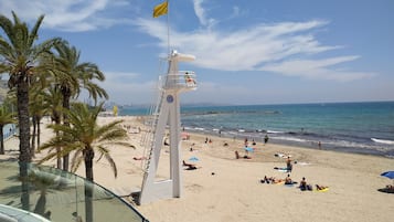 Beach nearby, white sand